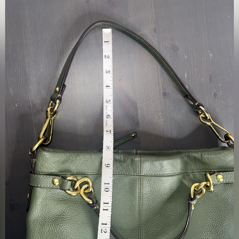Coach Leather Brooke Hobo F17165 green - Picture 11 of 11